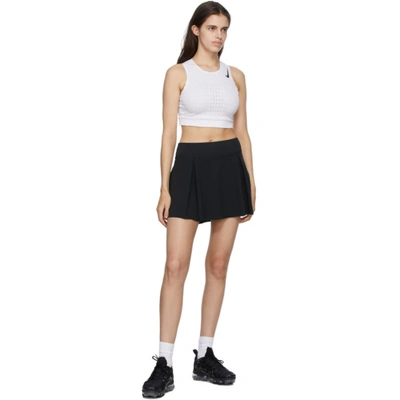 Shop Nike Black Club Sport Skirt In 010 Black/black