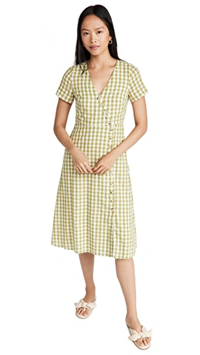 Madewell button wrap dress deals