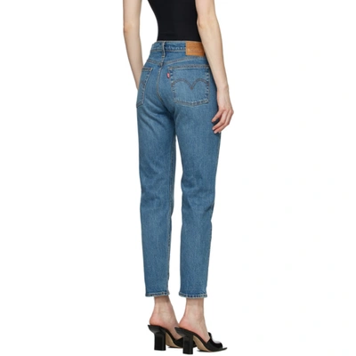 Shop Levi's Blue Wedgie Icon Jeans In These Dream