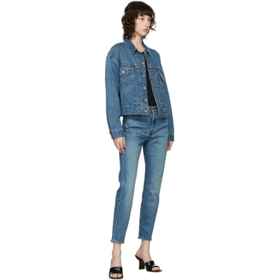 Shop Levi's Blue Wedgie Icon Jeans In These Dream