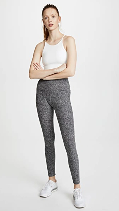 Shop Beyond Yoga High Waisted Midi Leggings Black/white Xl