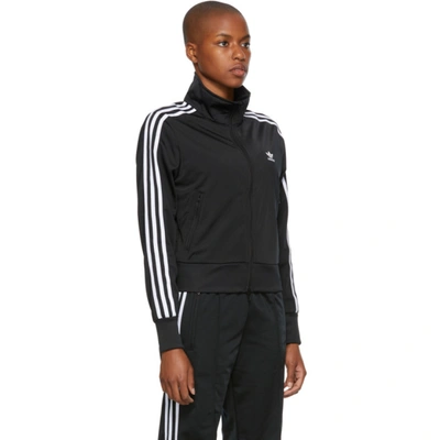 Shop Adidas Originals Black Primeblue Adicolor Classics Firebird Track Jacket