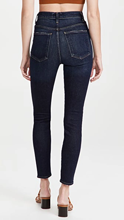 Shop Agolde Pinch Waist Ultra High Rise Skinny Jeans