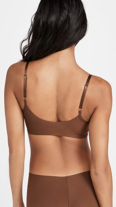 Commando Butter Wire-free Bralette In Cinnamon
