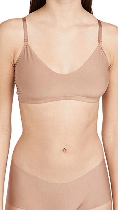 Commando Butter Wire-free Bralette In Toffee