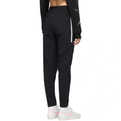 Shop Nike Black Woven Sportswear Lounge Pants In 010 Black/i