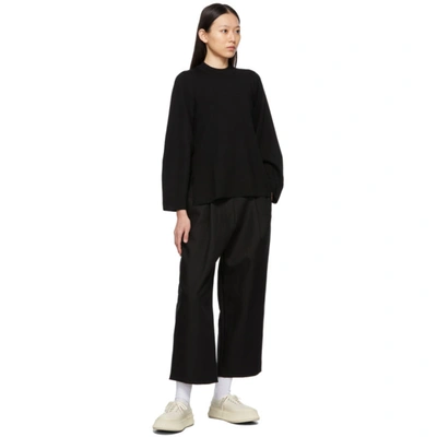 Shop Studio Nicholson Black Fellini Trousers