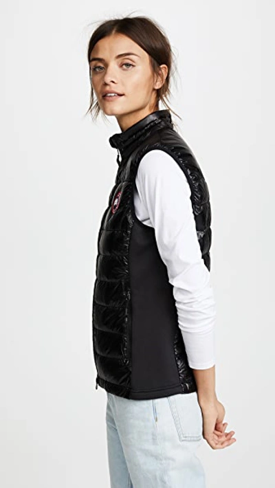 Shop Canada Goose Hybridge Lite Vest Black
