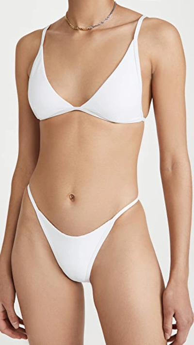 Shop L*space Jay Bitsy Bikini Bottoms White