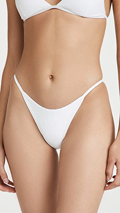 Shop L*space Jay Bitsy Bikini Bottoms White