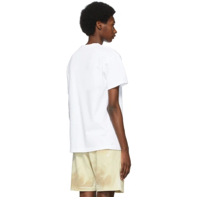 Shop A-cold-wall* White Essential Crewneck T-shirt