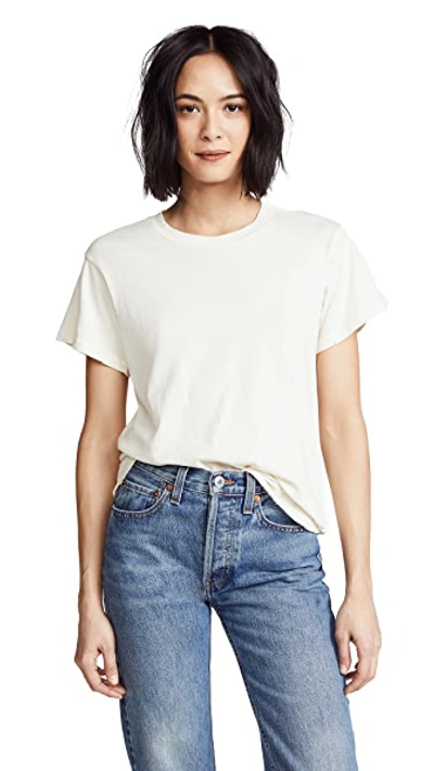 Shop The Great The Slim Tee In Washed White