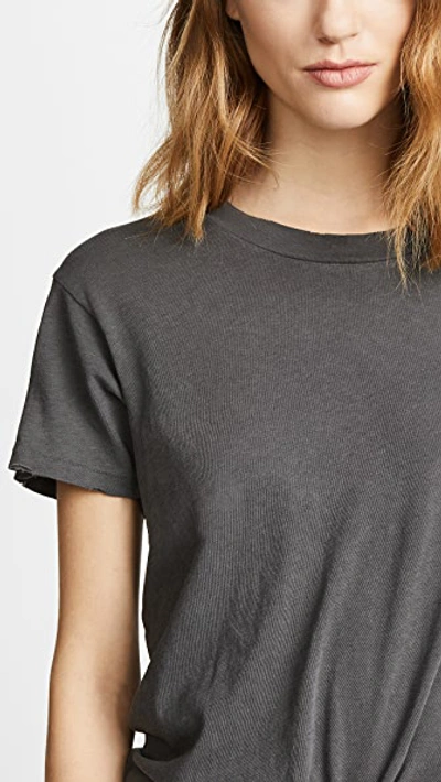 The Great The Slim Tee Washed Black In Washed Black