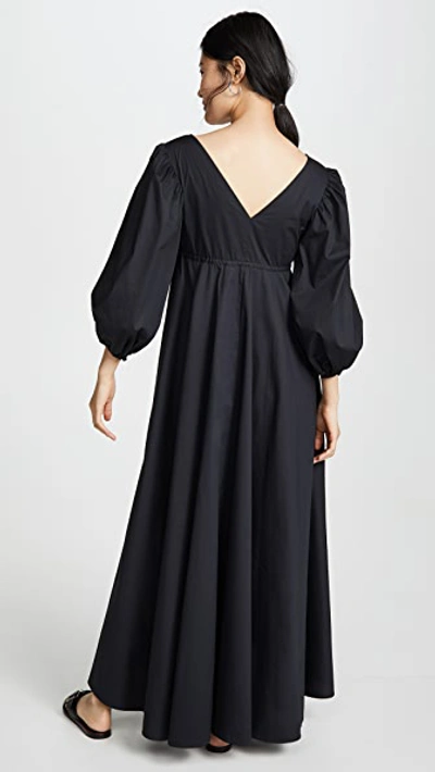Shop Staud Amaretti Dress In Black