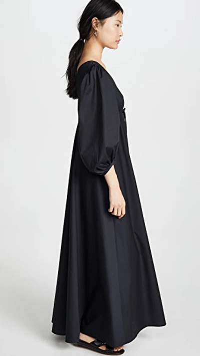 Shop Staud Amaretti Dress In Black