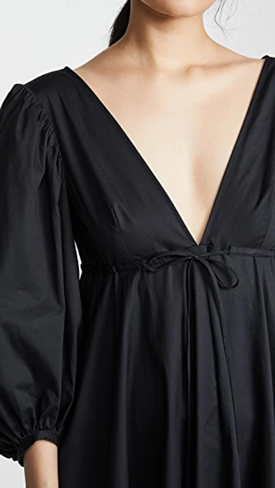 Shop Staud Amaretti Dress In Black