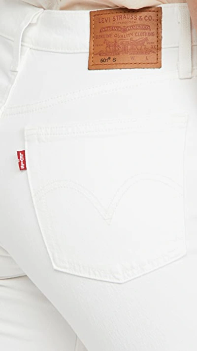 Shop Levi's 501 Skinny Jeans In Cloud Over