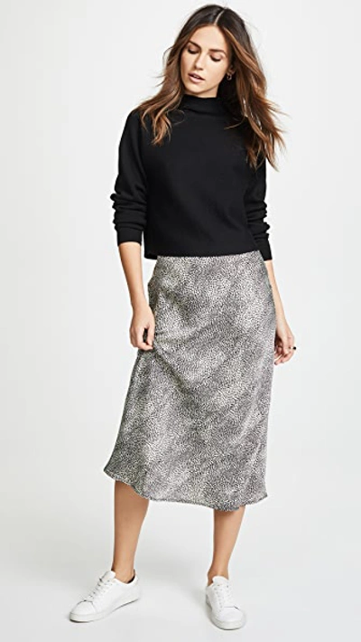 Shop Re:named Leopard Midi Skirt