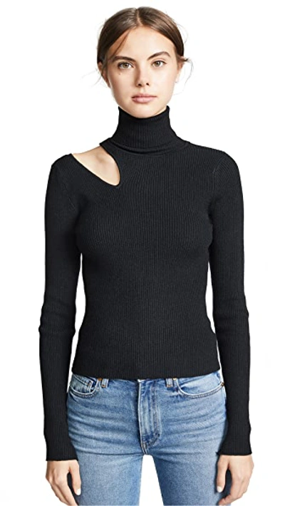 Shop Astr Vivi Sweater Black