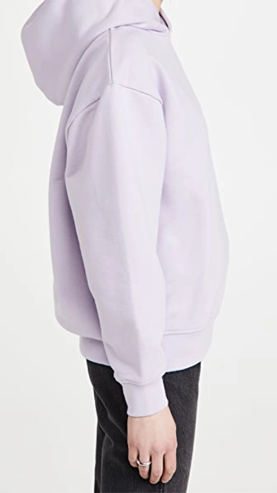 Shop Acne Studios Pullover Sweatshirt In Lavender Purple