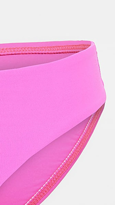 L*space Sandy Bikini Bottoms In Bright Fuchsia