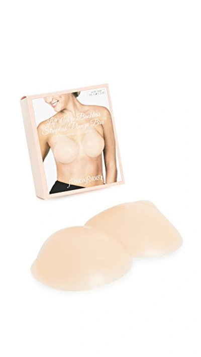 Shop Fashion Forms Lift It Up Backless Strapless Plunge Bra Almond