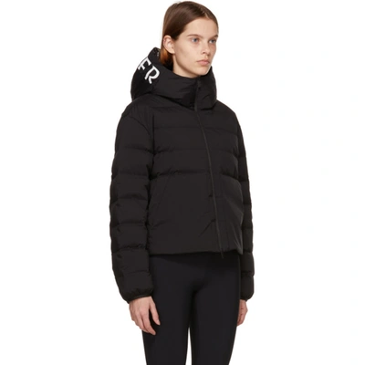 Shop Moncler Black Matt Black Down Anwar Jacket In 999 Black