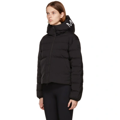 Shop Moncler Black Matt Black Down Anwar Jacket In 999 Black