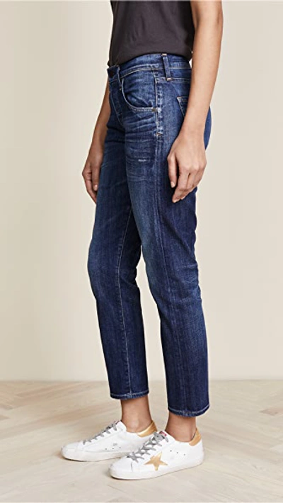 Citizen Of Humanity Premium Vintage Emerson Slim Bf Jeans In Blue Ridge