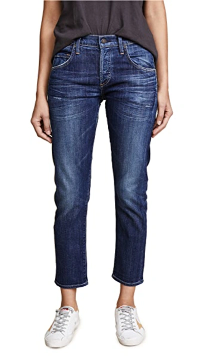 Citizen Of Humanity Premium Vintage Emerson Slim Bf Jeans In Blue Ridge