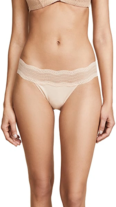 Cosabella Dolce Lace Thong In Blush