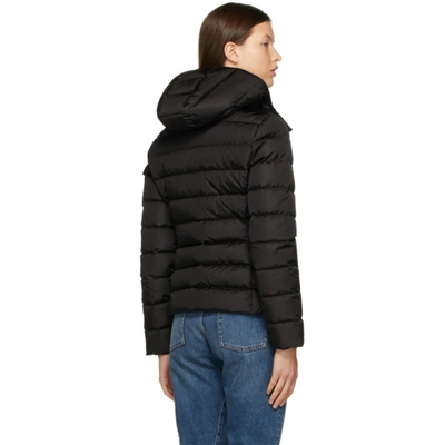 Shop Moncler Black Born To Protect Down Teremba Jacket In 999 Black
