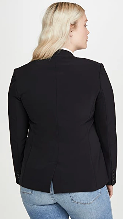 Shop Veronica Beard Scuba Jacket Black