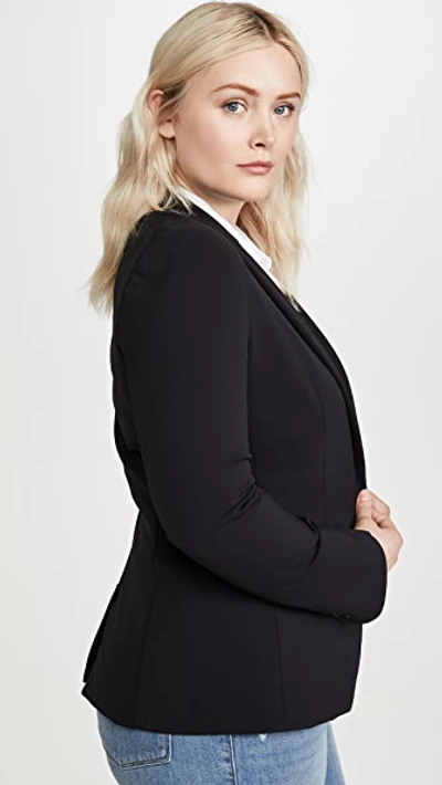 Veronica Beard Scuba Dickey Jacket In Black
