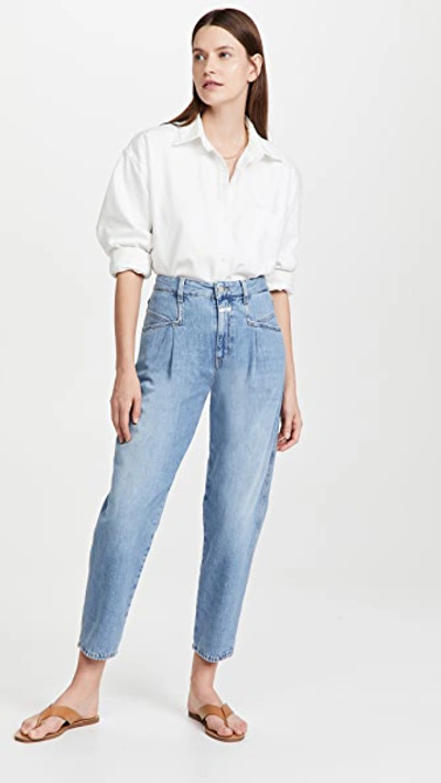 Shop Closed Pearl Jeans In Light Blue