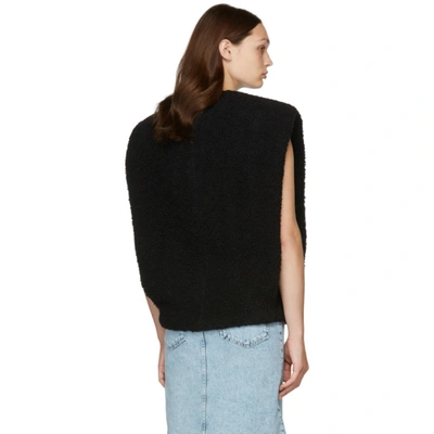 Shop Isabel Marant Black Wool Gwendae Vest In 01bk Black