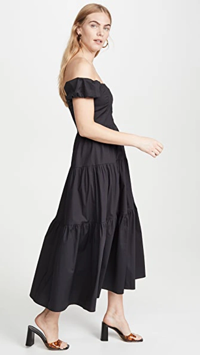 Shop Staud Elio Dress Black