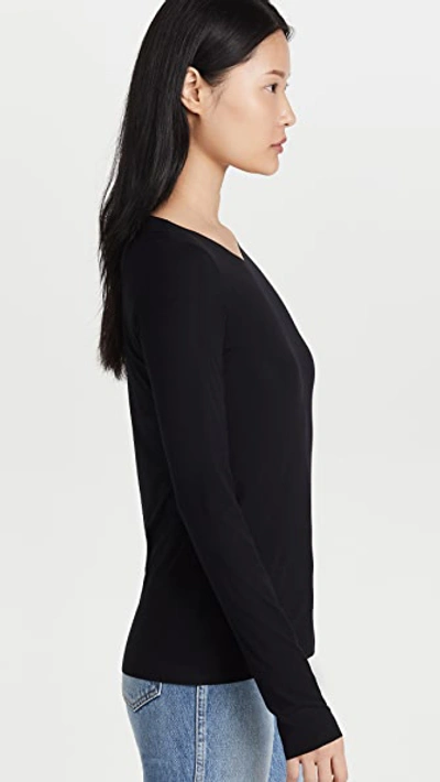 Shop Wolford Aurora Pure Pullover In Black