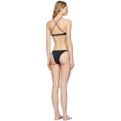 Shop Off-white Black Strap Bikini