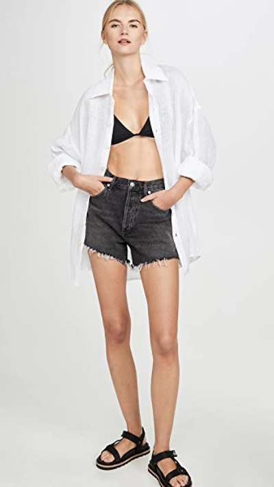 Vitamin A Playa Shirt Dress In White