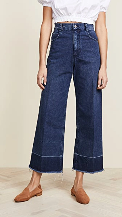 Rachel Comey Slim Legion Jeans In Classic Indigo | ModeSens