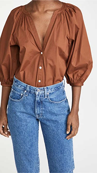 Shop Staud New Dill Top Tan