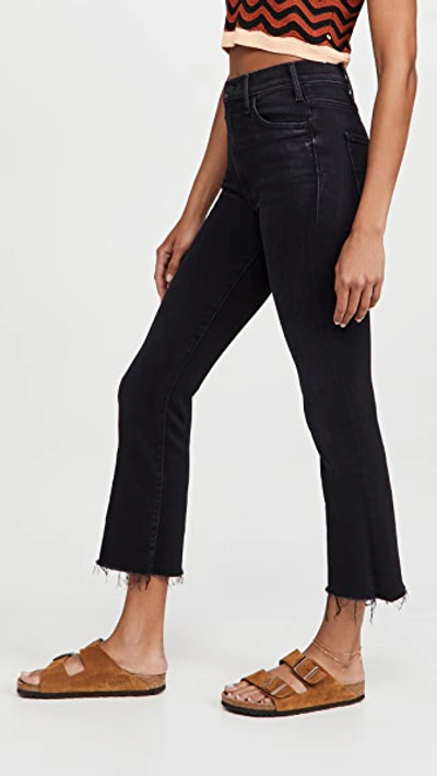 Shop Mother The Hustler Ankle Fray Jeans Encounters At Night