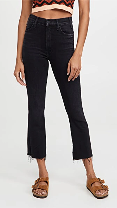 Shop Mother The Hustler Ankle Fray Jeans Encounters At Night