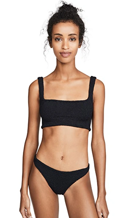 Shop Hunza G Xandra Bikini - T Set Black