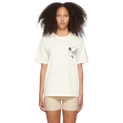 Shop Jacquemus Off-white 'le T-shirt L'amour' T-shirt In Off White