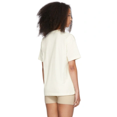 Shop Jacquemus Off-white 'le T-shirt L'amour' T-shirt In Off White
