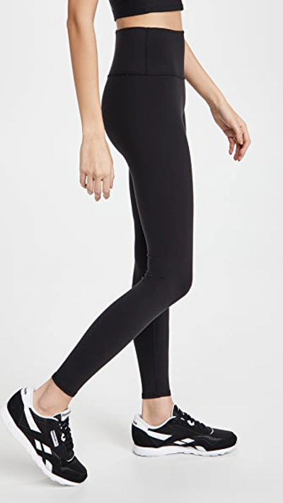 Shop Alo Yoga High-waist Airbrush Leggings Black