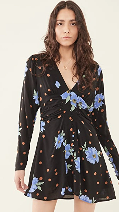 Shop Free People Date Night Mini Dress In Moonlight Combo