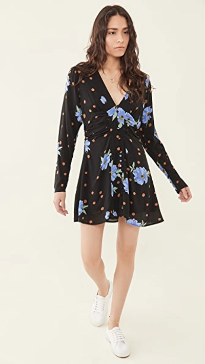 Shop Free People Date Night Mini Dress In Moonlight Combo